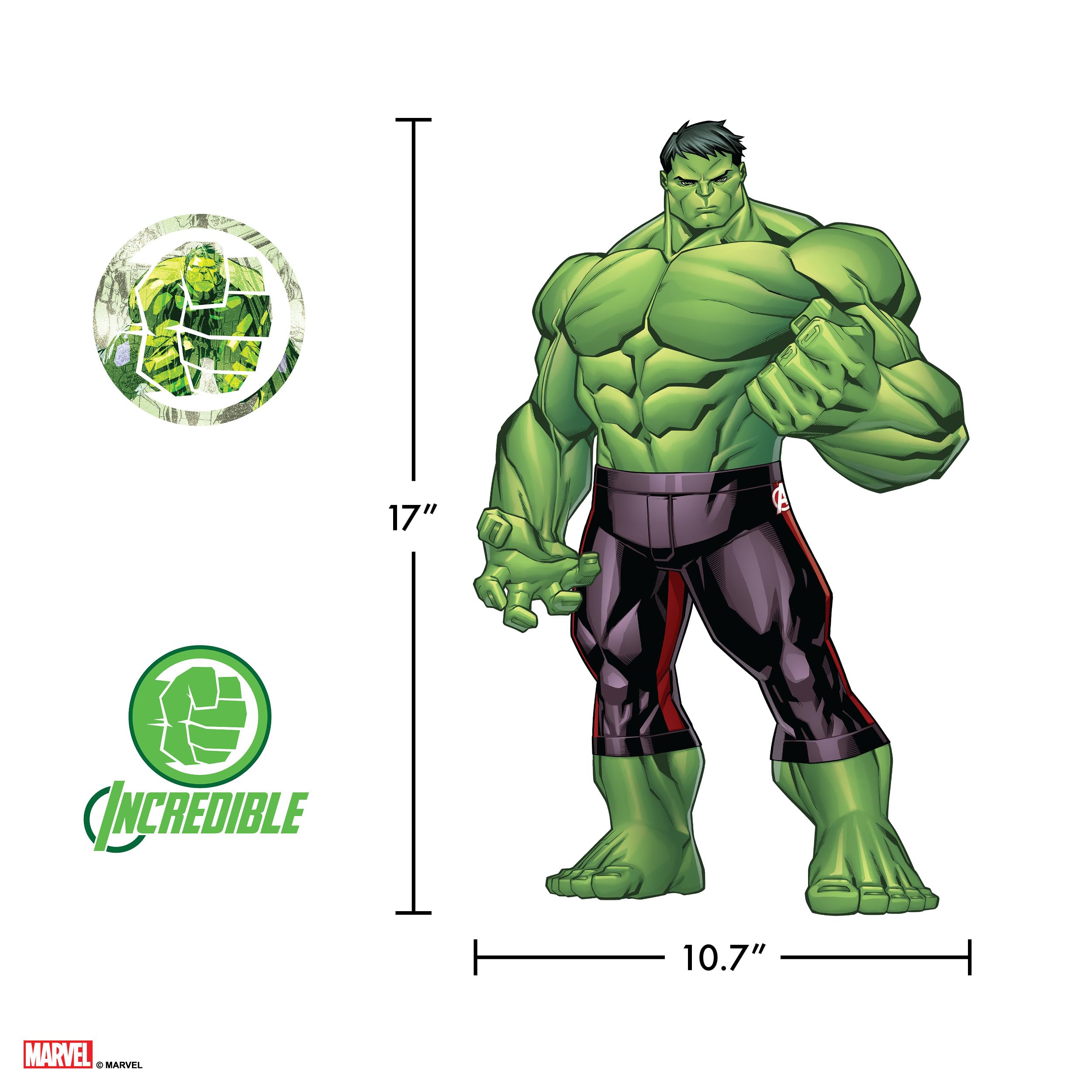 Wall Palz Hulk packaging is premium and gift-ready for Marvel fans.