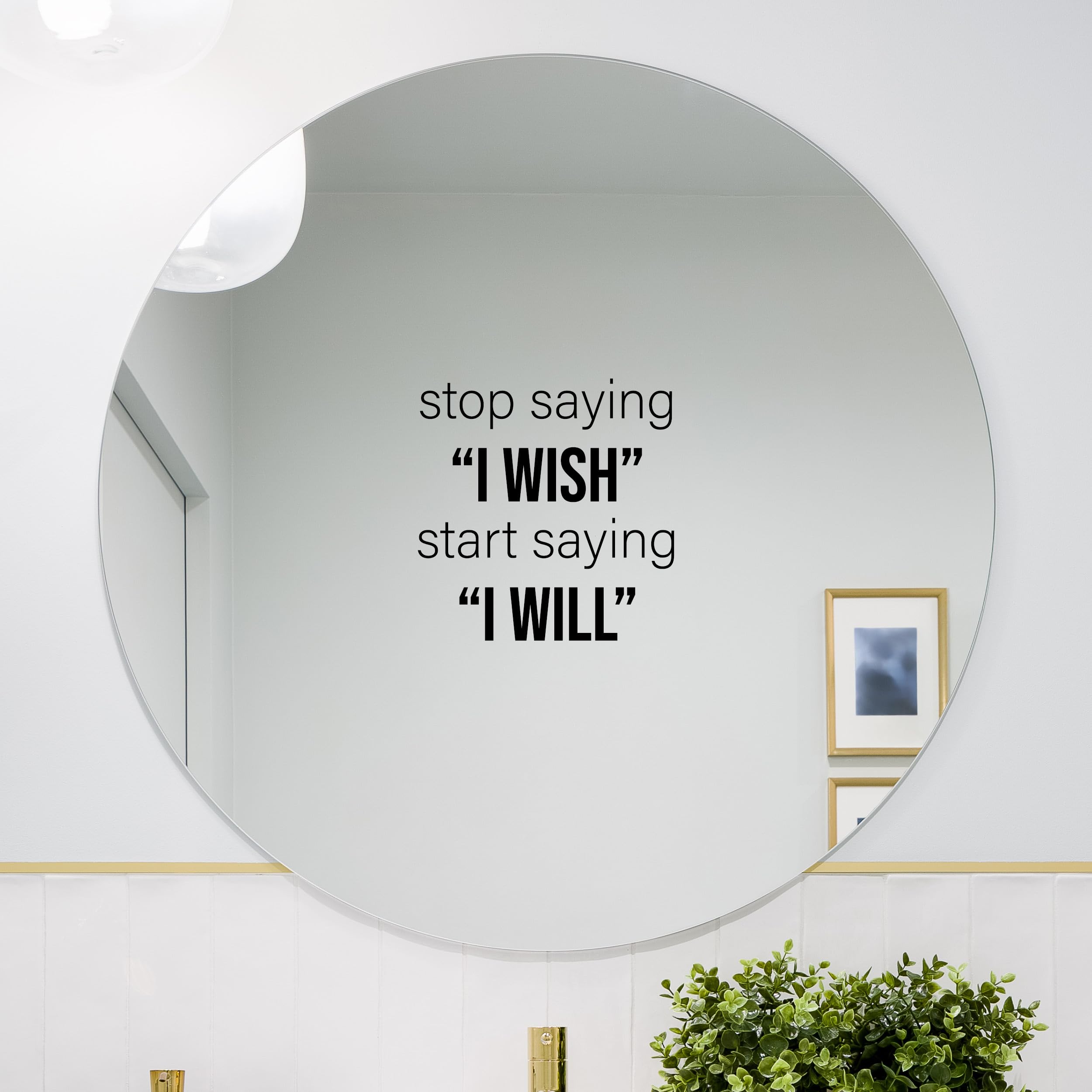 WALL PALZ inspirational mirror decals gift-ready packaging