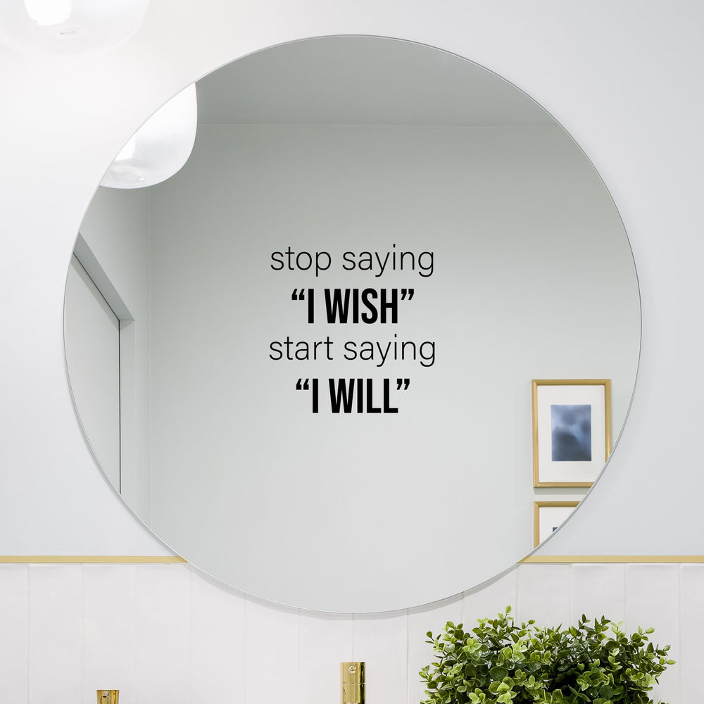 WALL PALZ inspirational mirror decals gift-ready packaging