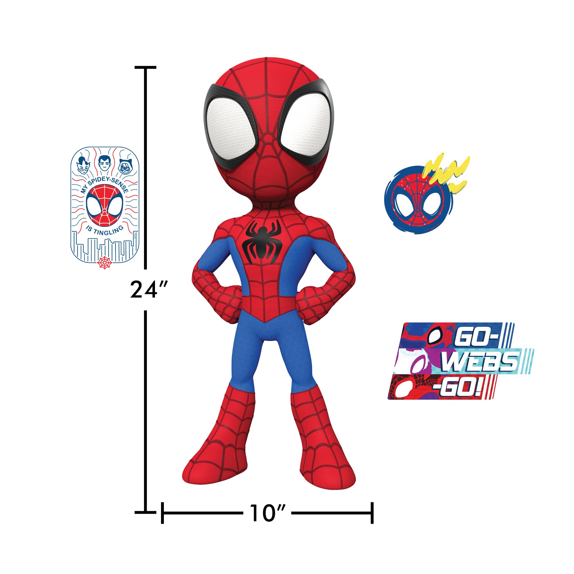 Wall Palz made-in-usa Marvel-licensed wall decals ensure authentic character styling