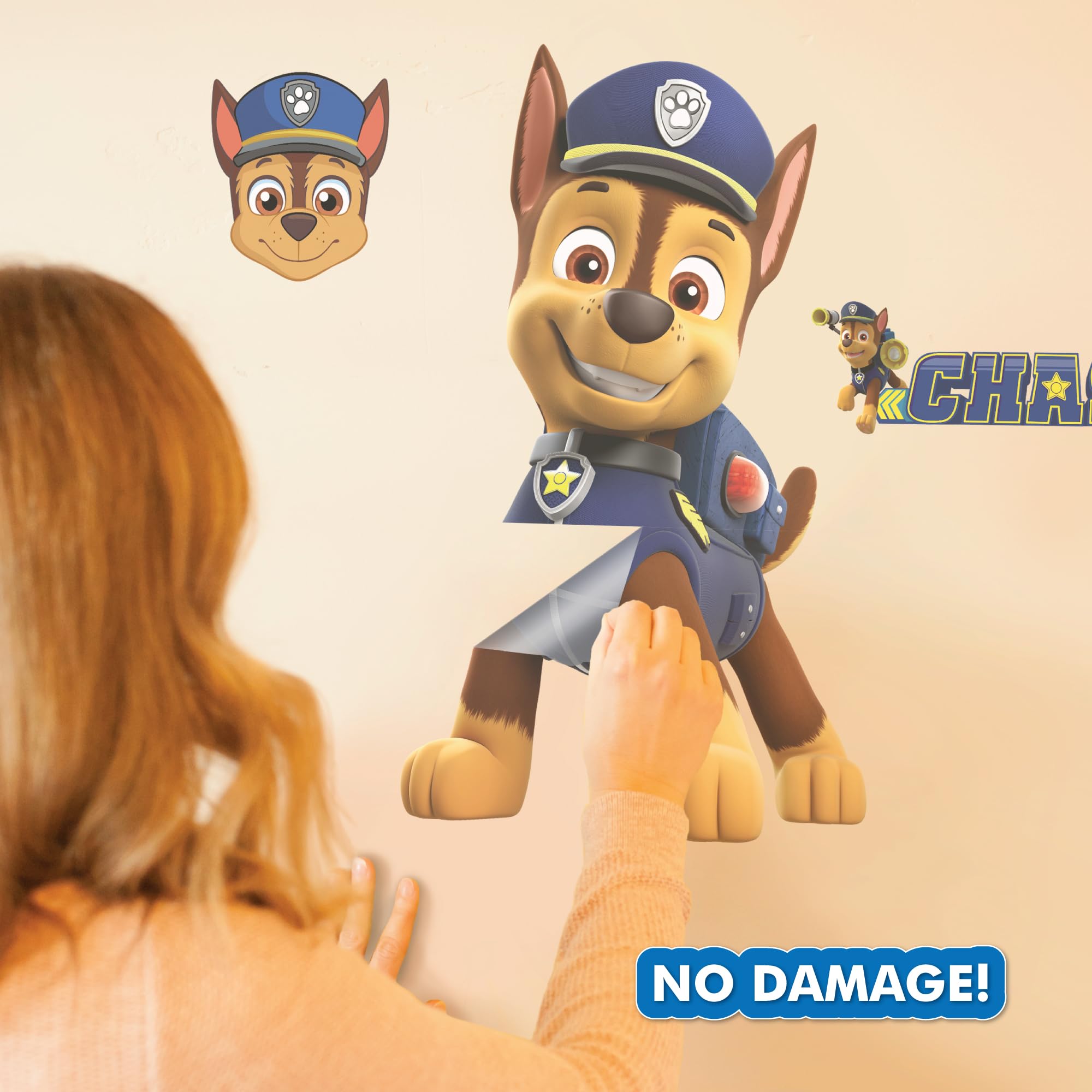 Wall Palz USA-made decals licensed by Nickelodeon ensure authentic Paw Patrol artwork.