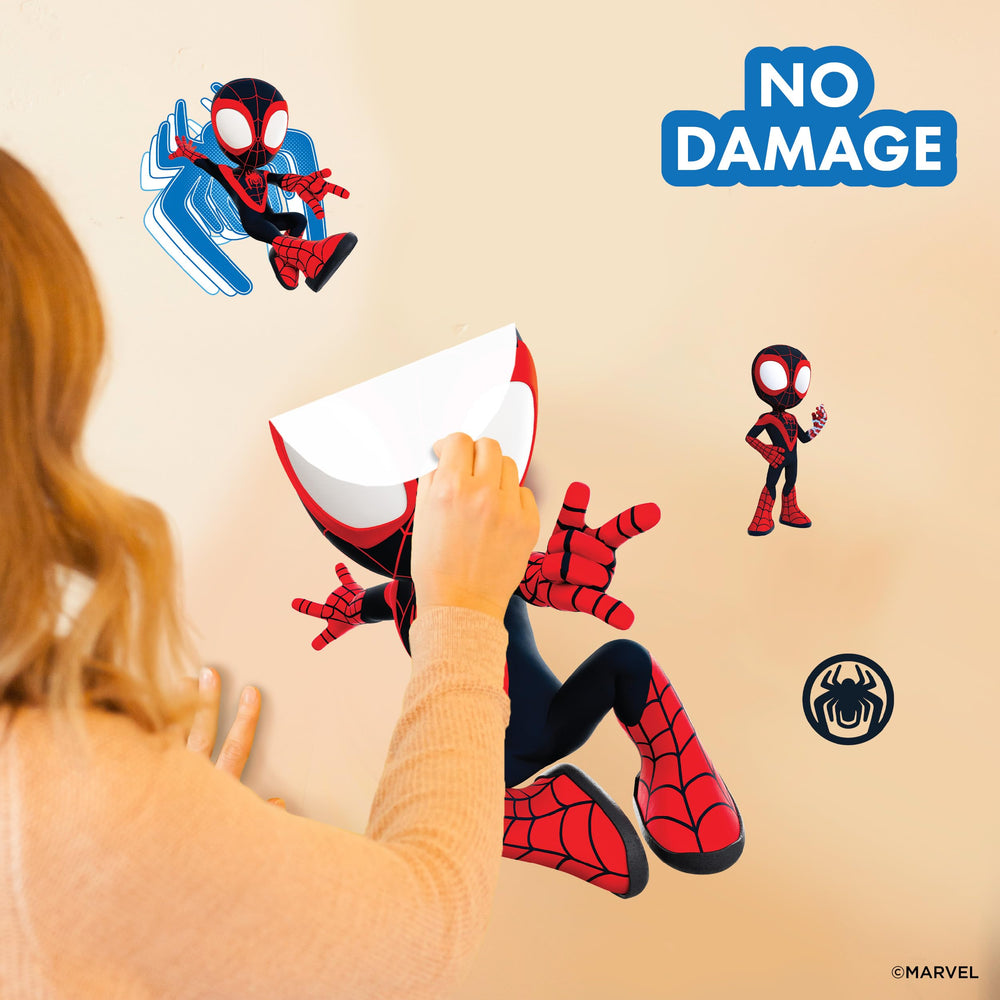 WALL PALZ Spidey laptop sticker creates hero-themed workspace