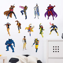 WALL PALZ Marvel X-Men Storm decal adds dynamic energy to walls, ideal for playrooms.