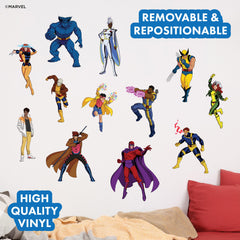 WALL PALZ Marvel X-Men Wolverine decal brings action-ready vibe to bedrooms or study walls.