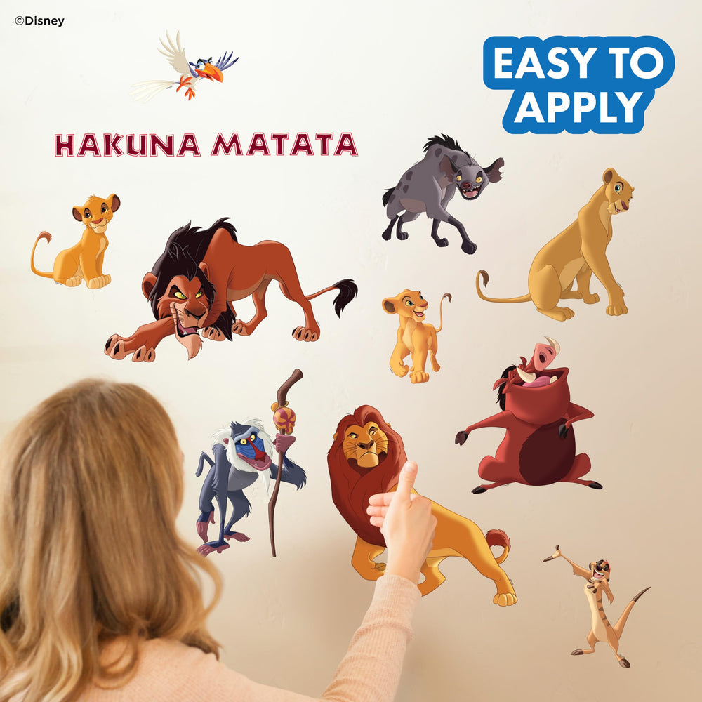 WALL PALZ mufasa-decal; regal presence adds warmth to kids' room
