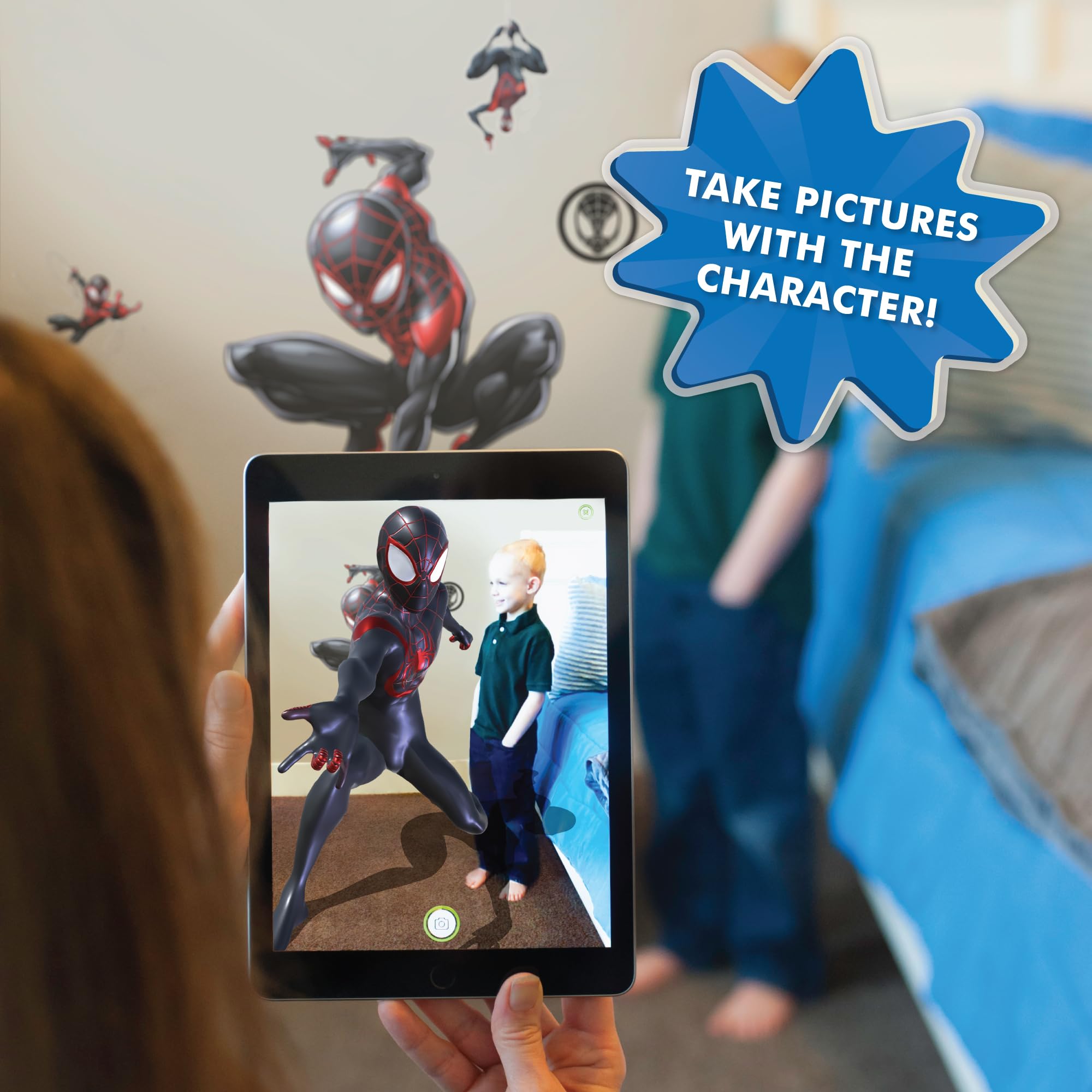 Wall Palz premium packaging makes this a gift-ready Marvel experience.