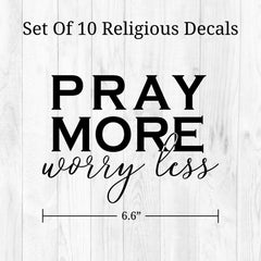 WALL PALZ cross image decal for a subtle spiritual cue