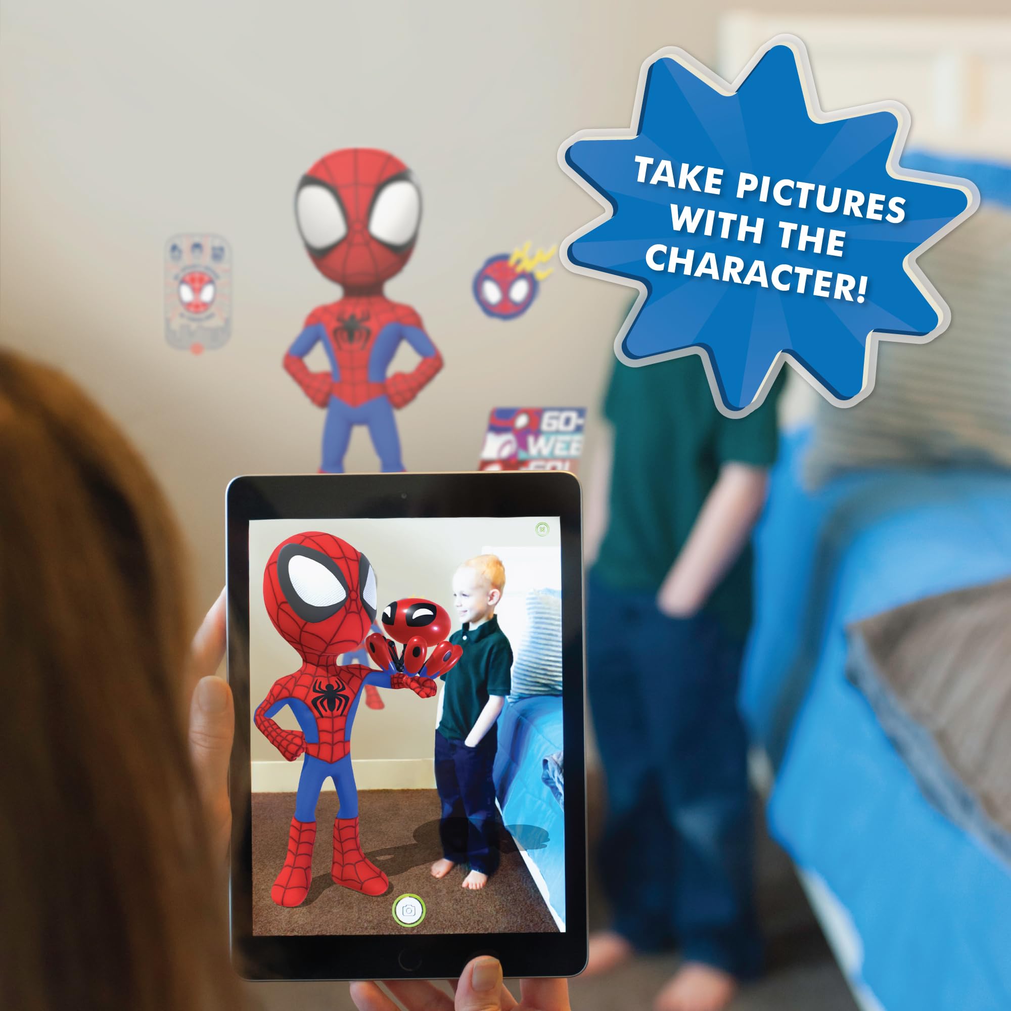 Wall Palz decals safe for multiple surfaces including walls, furniture and laptops