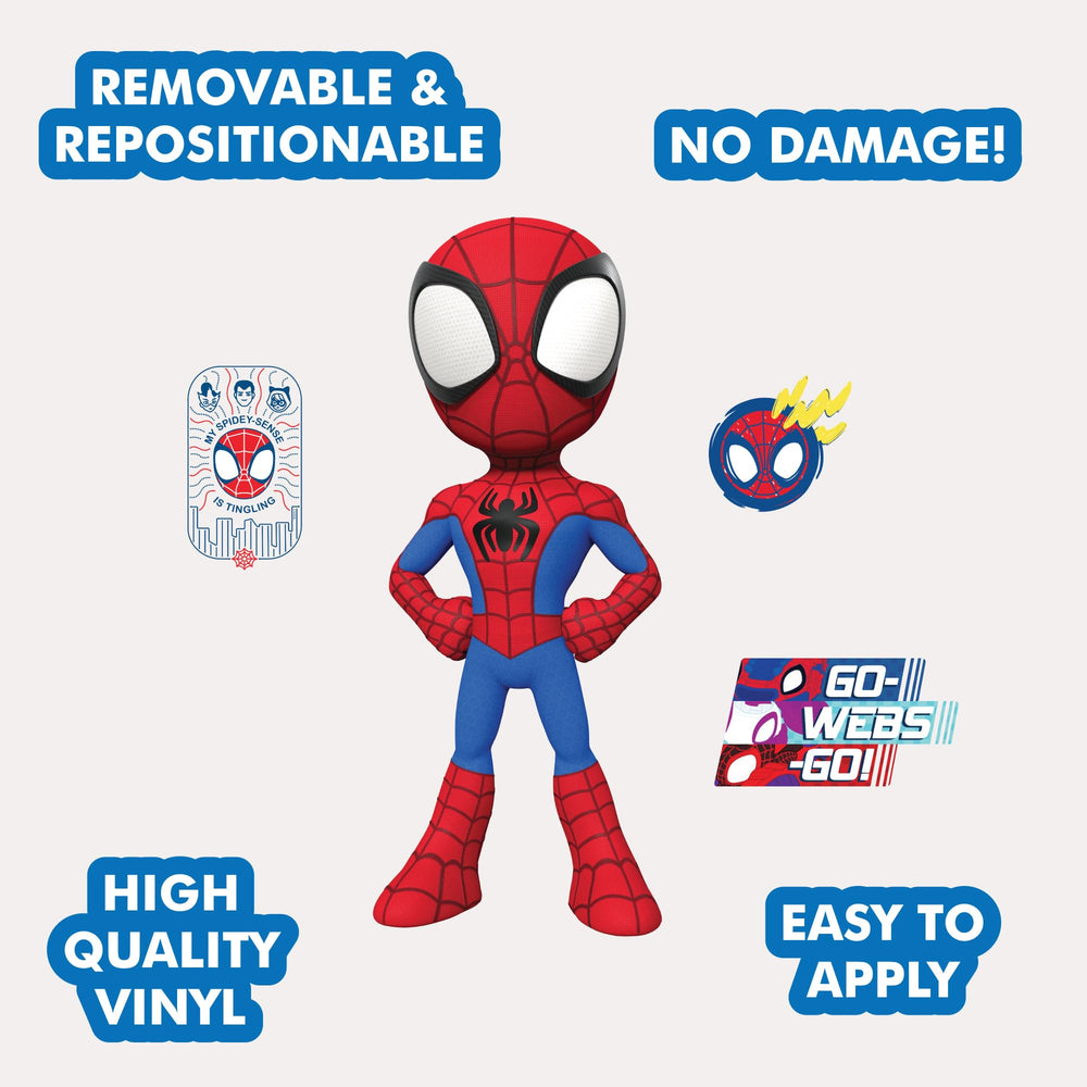 Wall Palz Spidey small decals 3pcs enhance walls and furniture with superhero flair
