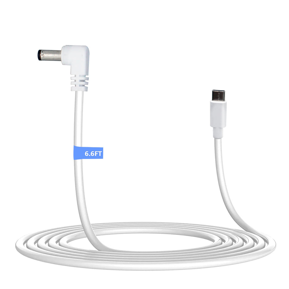 Wamlet 12V USB-C car adapter beside compatible pumps for on-the-go pumping