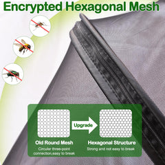Wanateber 1mm honeycomb mesh stays durable for daily use