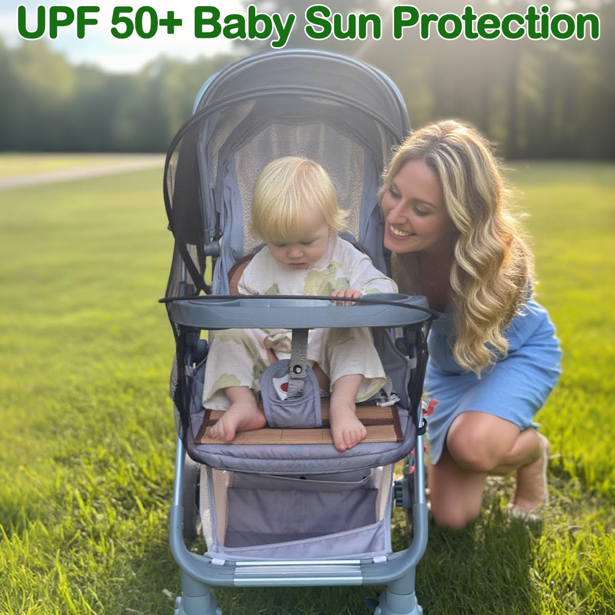 Wanateber net adapts to bassinets and car seats for versatile use