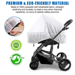Wanateber dense 1mm honeycomb mesh provides breathable insect protection.