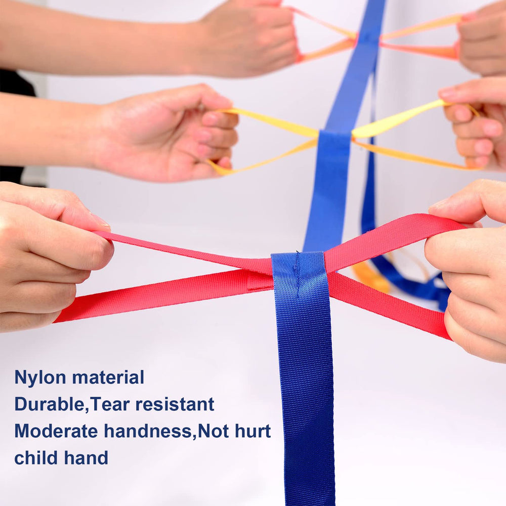 Wanateber walking rope end loops and even handle spacing for safe group walking