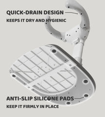 Wanchouse bath stand anti-pinch safety lock protects little fingers