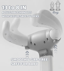 Wanchouse bath stand silicone feet grip the floor firmly