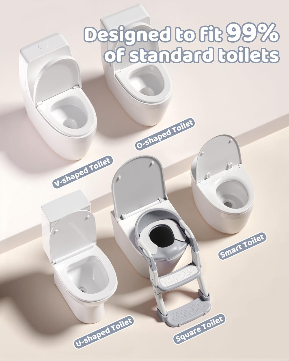Wanchouse rounded handles provide safe climbing and turning.