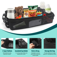 Wanyshapy W4 snack tray side mesh pockets add extra storage
