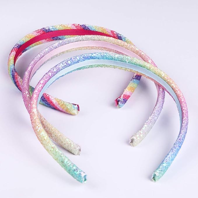 WANYU LIFE rainbow headbands in eight colors for parties and school events