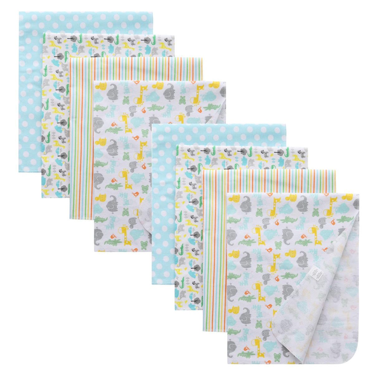 Waoot Kdet cotton flannel receiving blanket packaging ready for gifting and daily use.