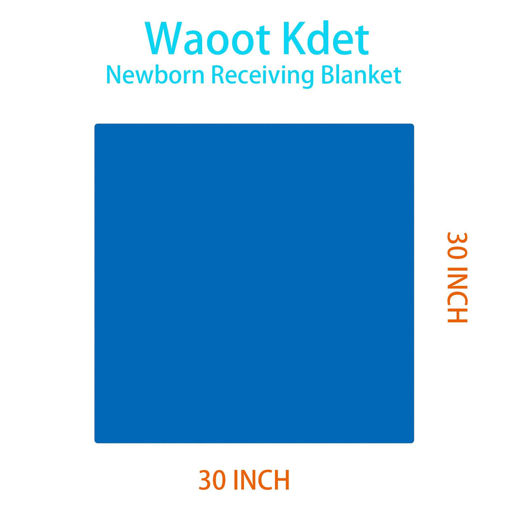 Waoot Kdet gift packaging receiving blanket makes a practical baby shower gift.