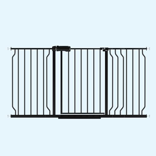 WAOWAO gate fits stairs and doorways, versatile for hallways.