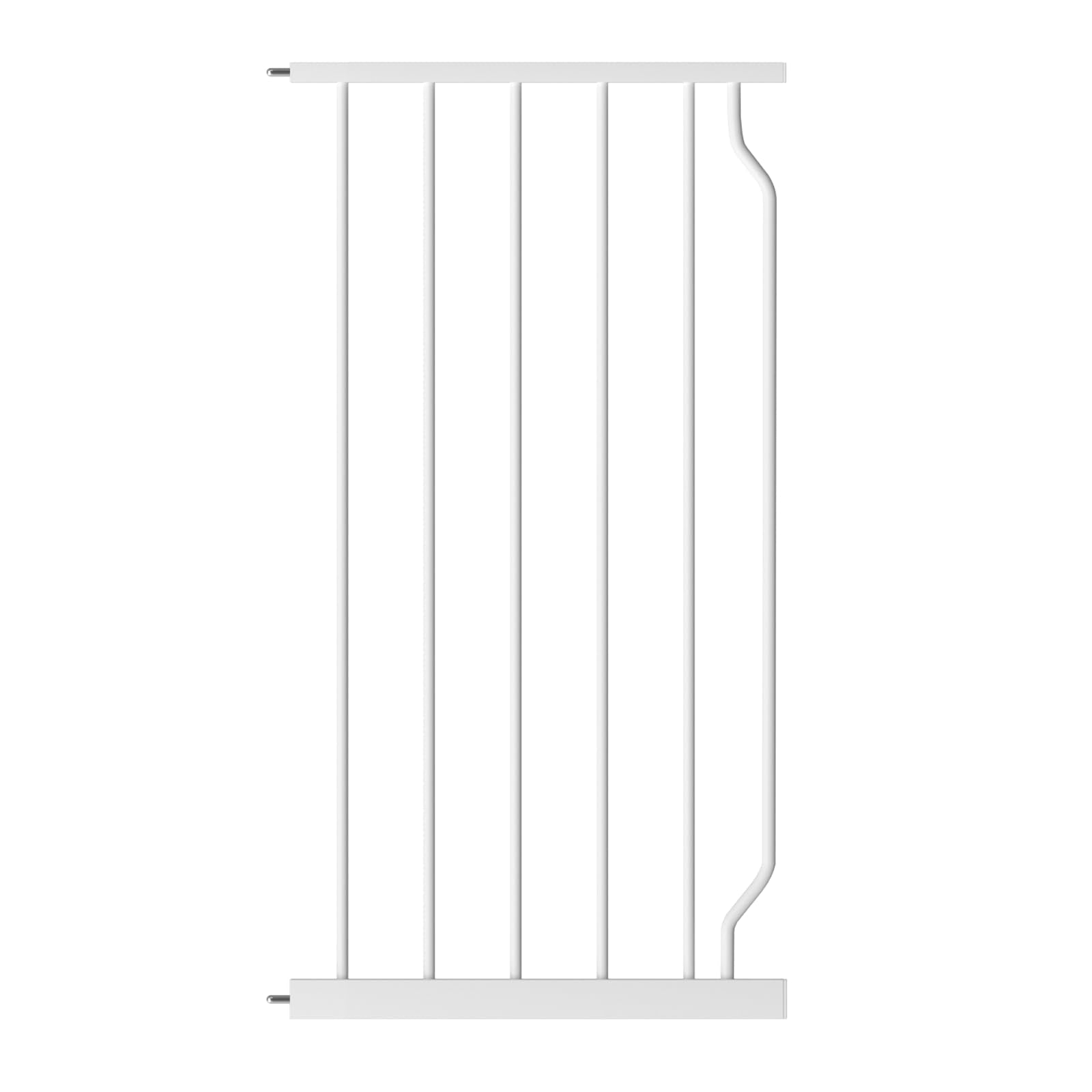 WAOWAO baby gate walk-through with auto-close for busy households