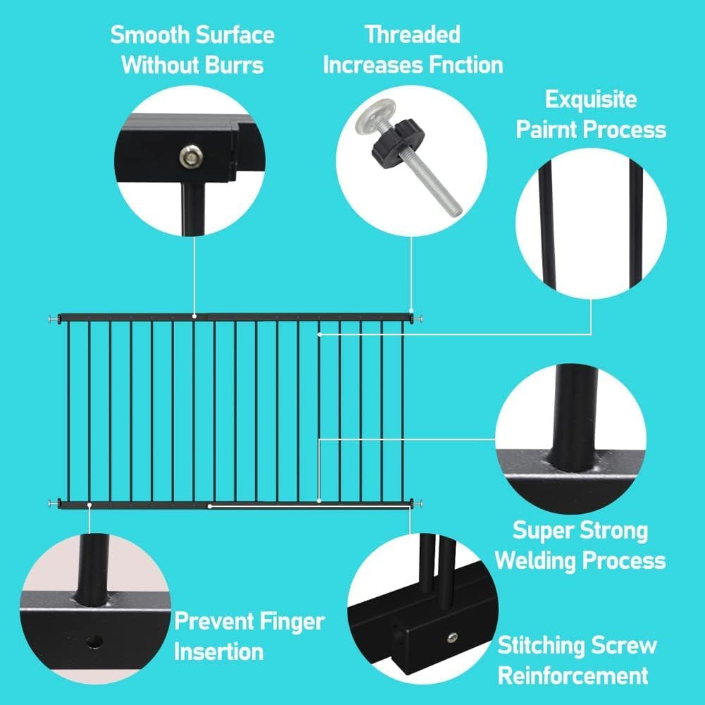 WAOWAO bolt tension adjustment highlights easy tightening to fit various windows securely.