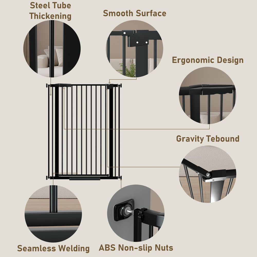 WAOWAO thick carbon steel tubing construction offers durability and stability