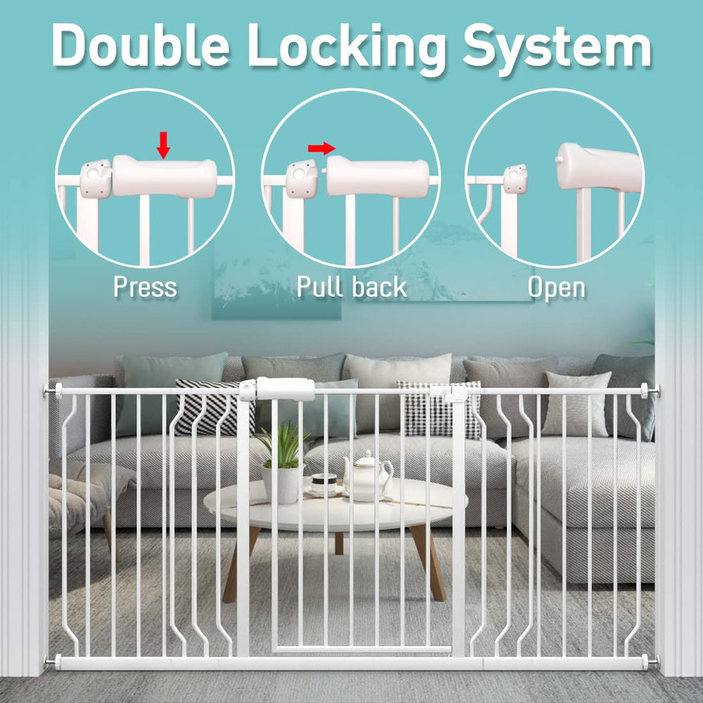 WAOWAO double-lock system adds extra security during busy households