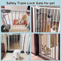 WAOWAO gate auto-close function shown in action for busy households.