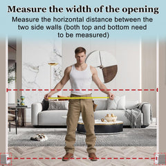 WAOWAO Triple Lock Gate pressure installation enables tool-free, wall-friendly setup.