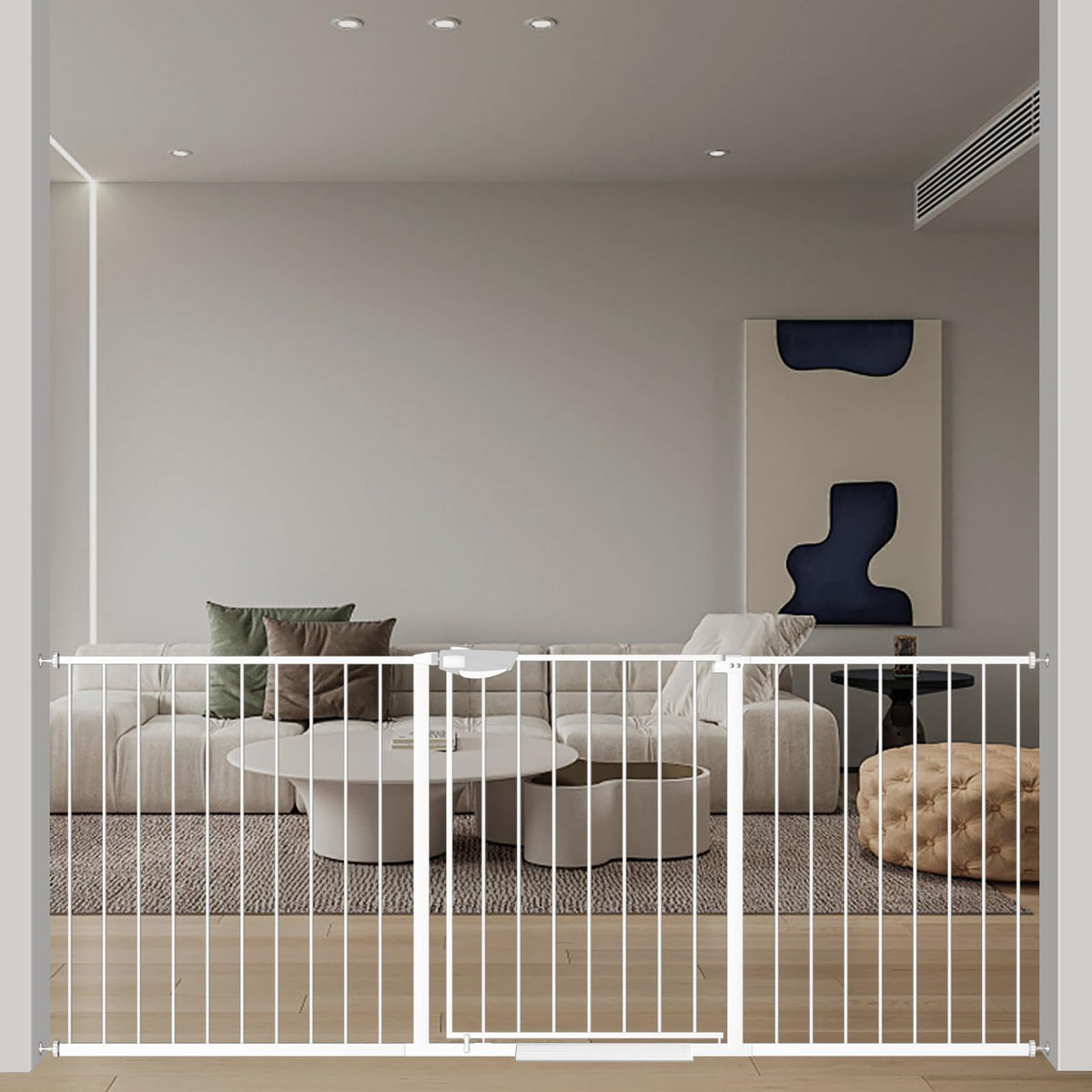 WAOWAO triple-lock gate top buttons for secure adult access