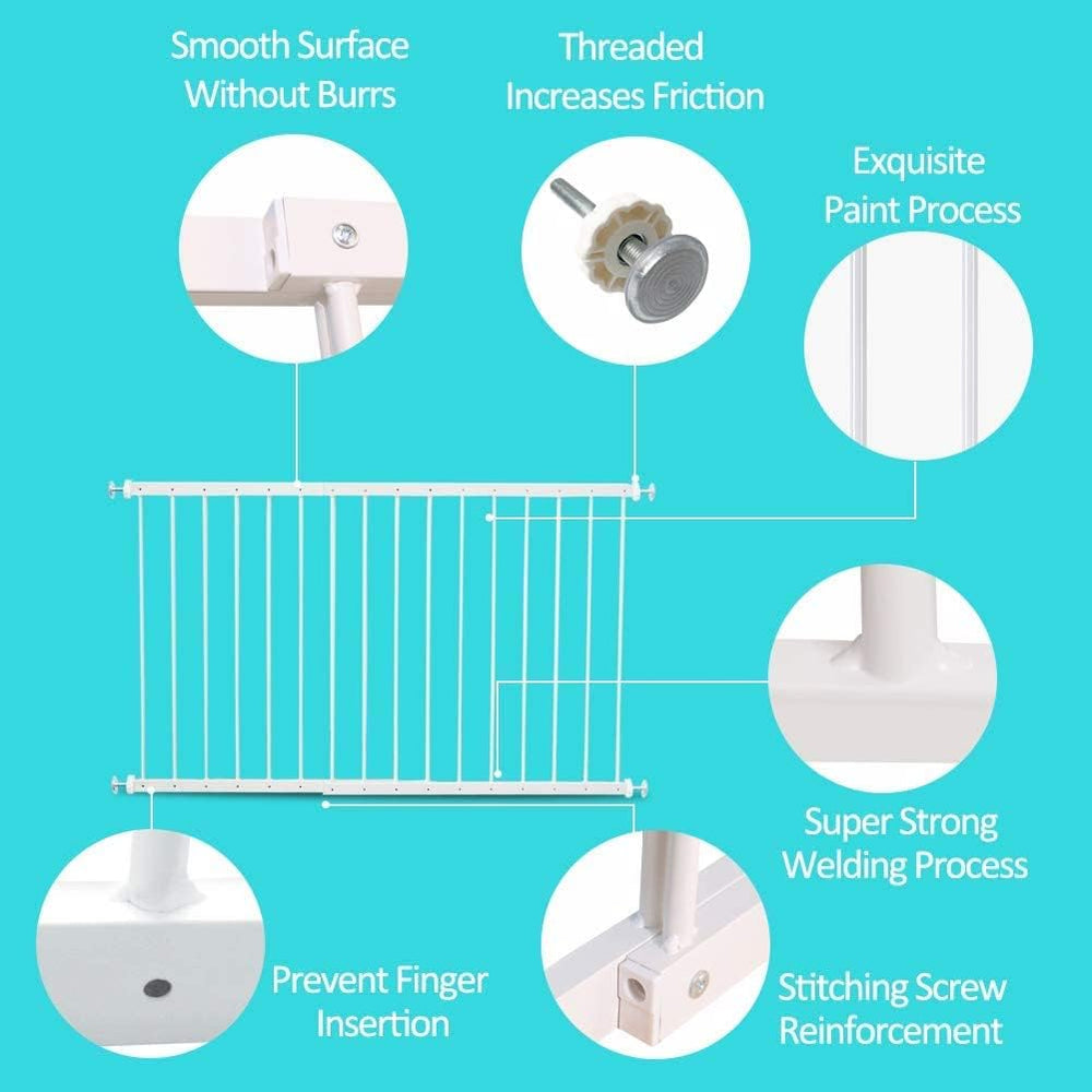 WAOWAO guard features finger-safe holes to prevent little fingers