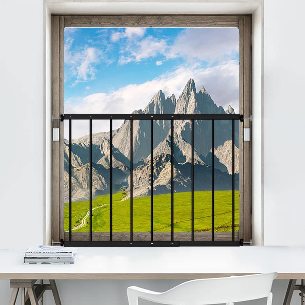 WAOWAO window safety guard installed securely with no drilling required.