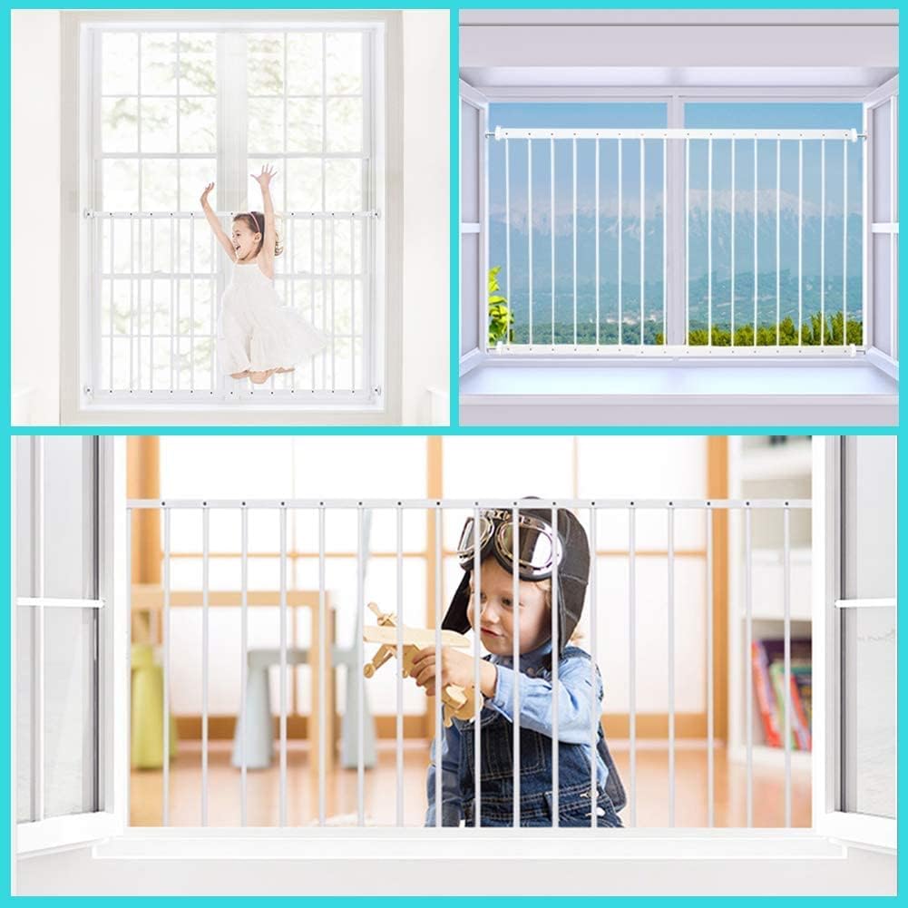 WAOWAO guard suitable for flat, fixed, bay, and sliding windows