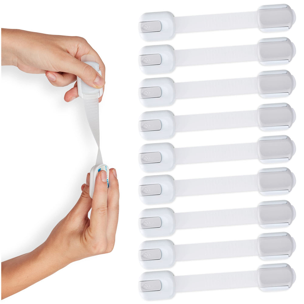 Wappa adjustable-length straps fit varied spaces for flexible mounting.