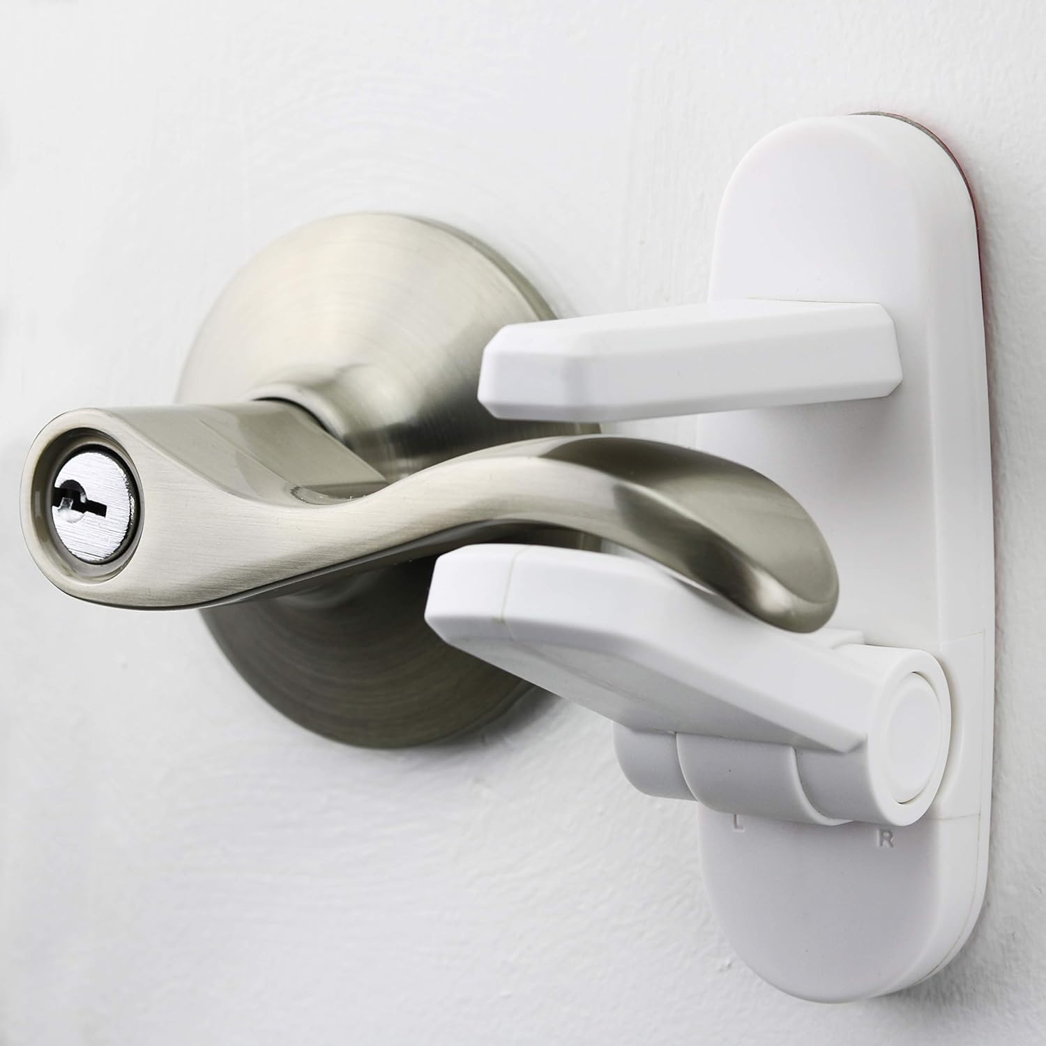 Wappa Baby Door Lever Lock pack front view for quick toddler-proofing