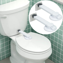 Wappa Baby Toilet Lock package shows the two-pack safety kit for quick bathroom setup