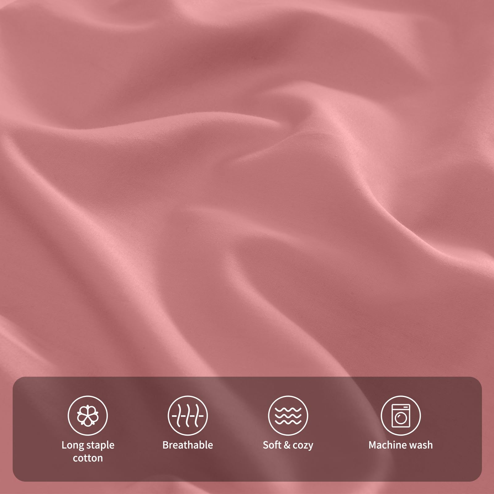 Warmstar bedroom setup with lotus pink pillowcase; cozy nursery vibe.