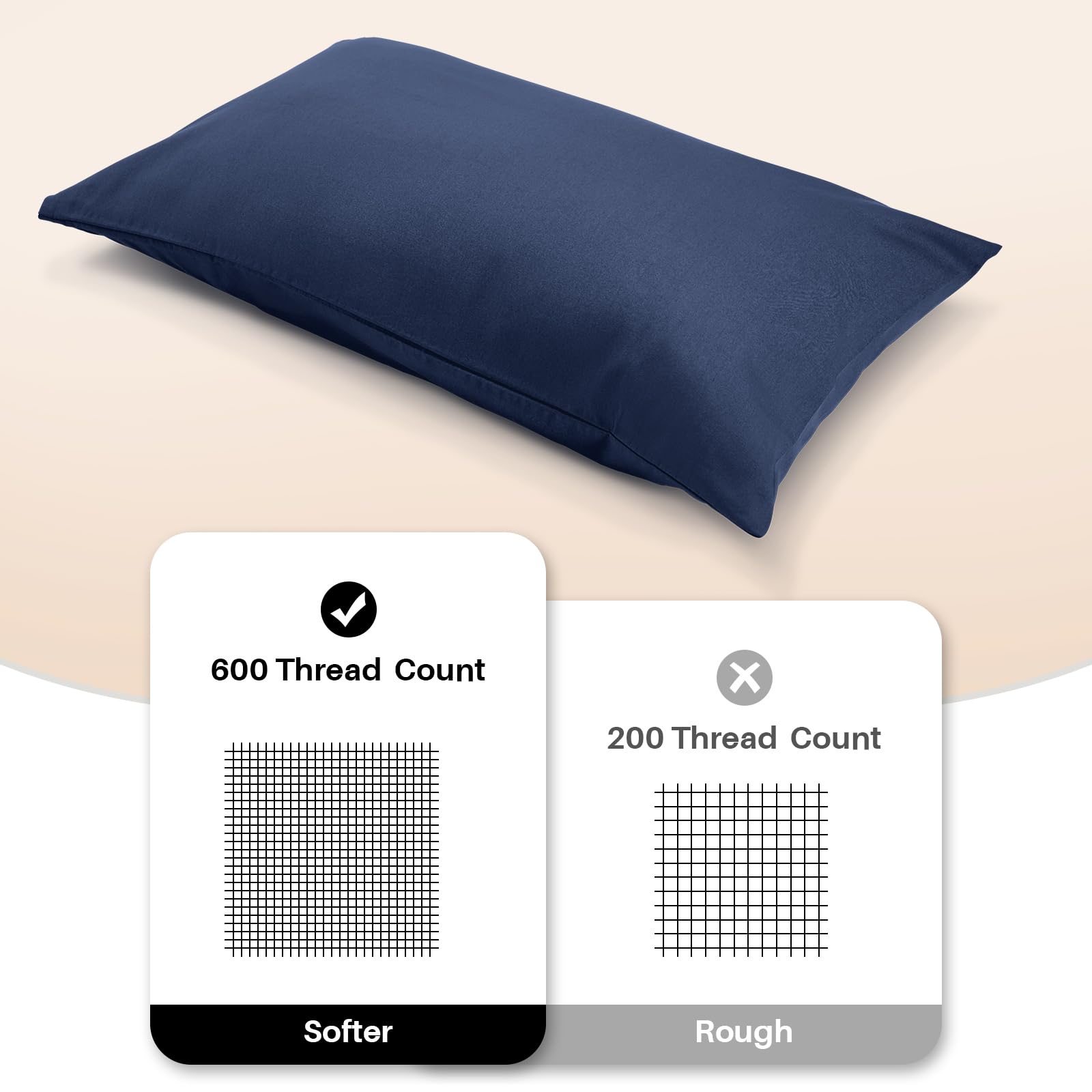 Warmstar cotton toddler pillowcase fabric closeup emphasizes breathable, gentle material.
