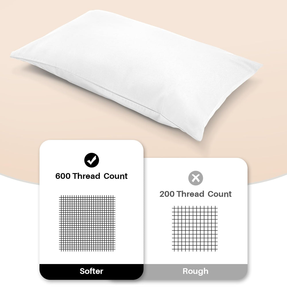 Warmstar envelope-closure pillowcase demonstrates safe, easy pillow insertion and zipper avoidance.