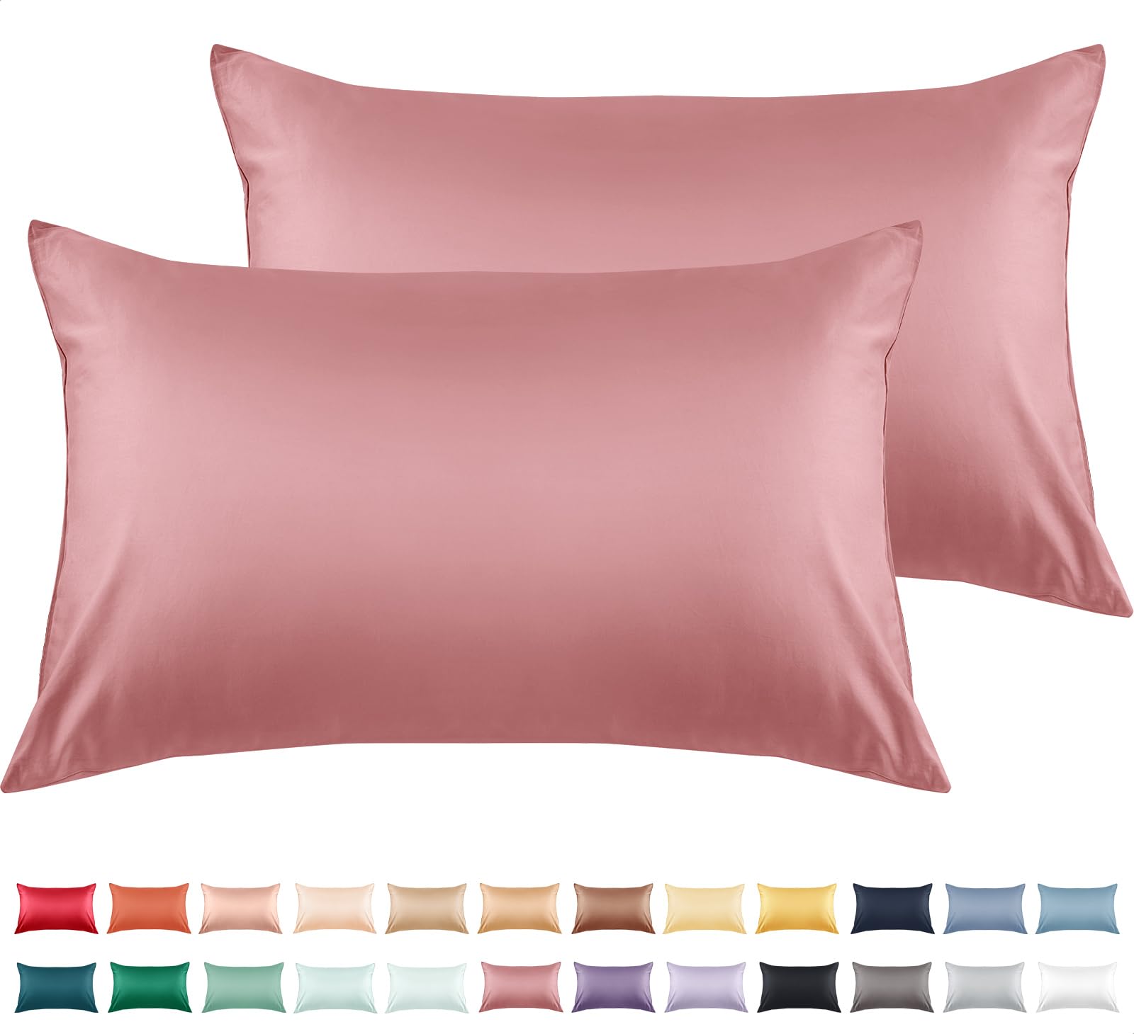 Warmstar toddler pillowcase lotus pink folded; soft breathable cotton for baby's skin.