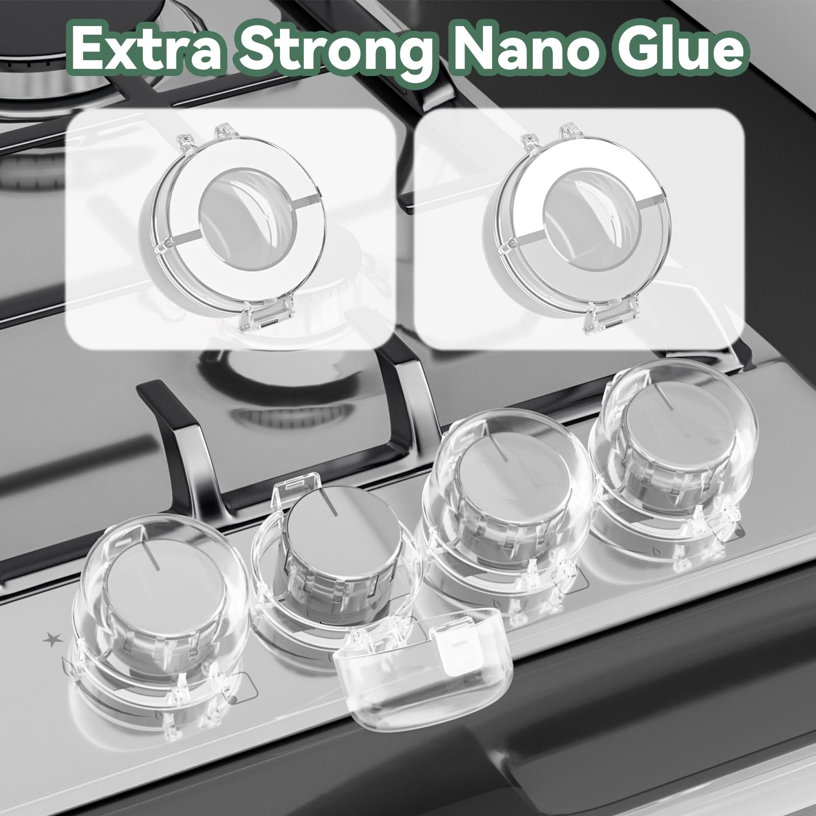 Wasachi semi-transparent design keeps temperature marks visible during use.
