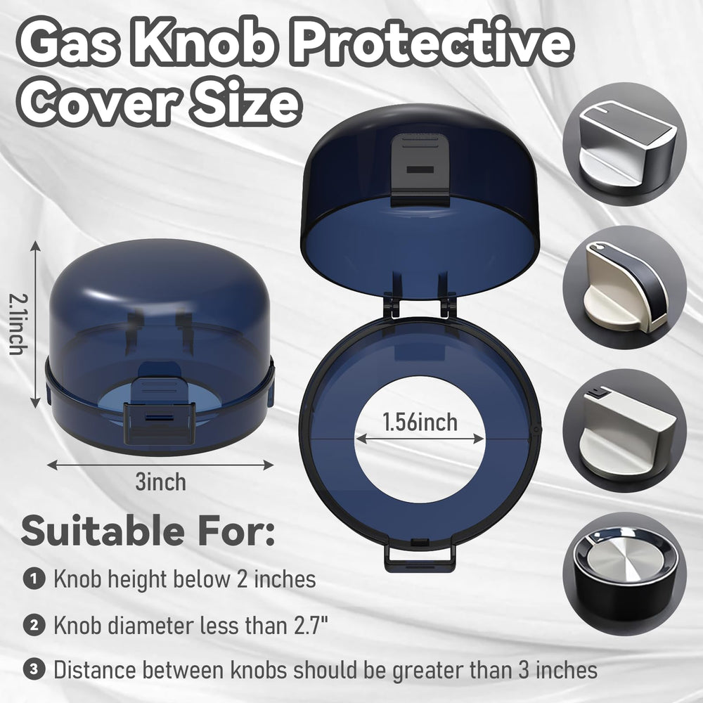 Wasachi nano adhesive installs without tools for secure knob coverage.