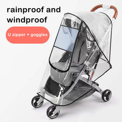 Ventilation holes in WASYPLSFOI cover promote airflow while keeping child sheltered