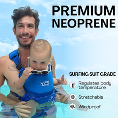 WaterLand baby carrier adjustable straps for secure, comfortable carry