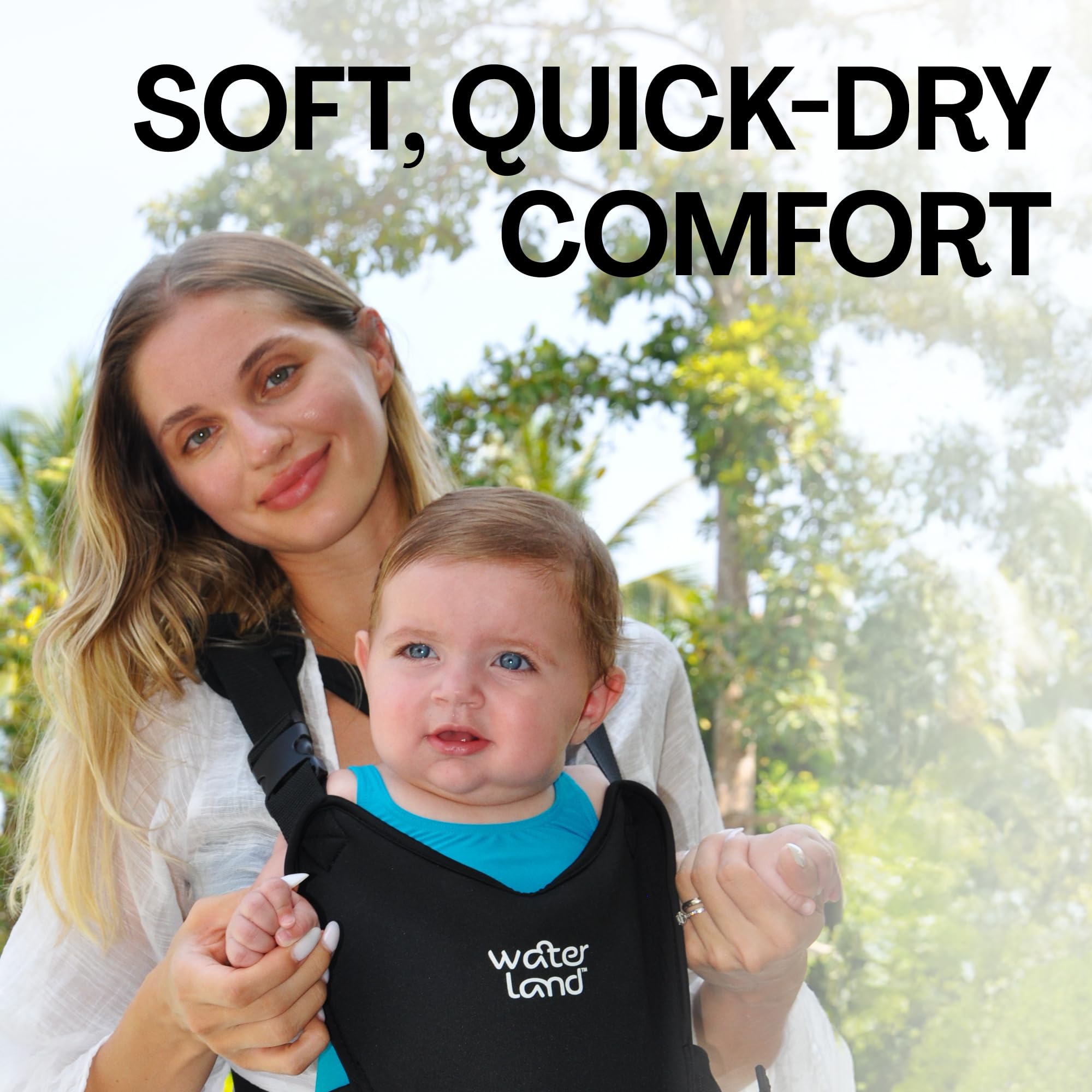 WaterLand winter-ready insulation keeps baby warm during cold outings.
