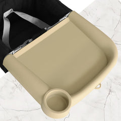 WaterLuu upgraded silicone dining tray on chair prevents spills during meals