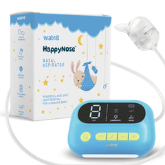 Watolt HappyNose with 3x suction for easier nasal clearance in babies.